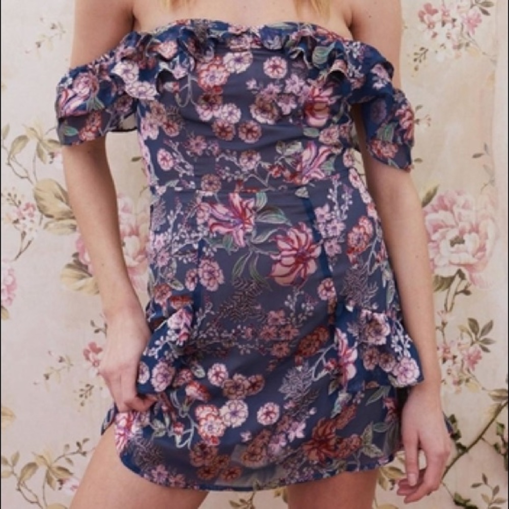 For Love & Lemons Flora Mini Dress - Picture 2 of 12